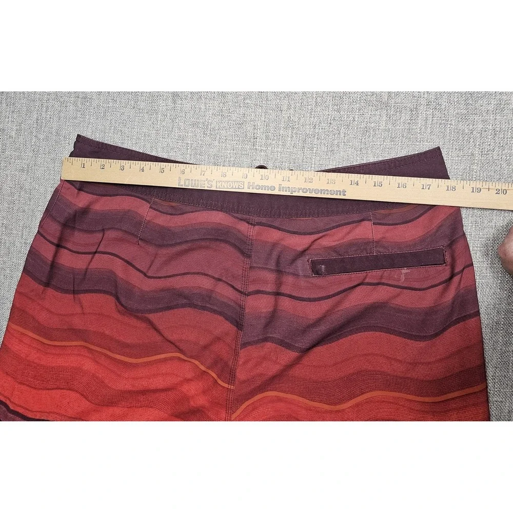 Prana Board Shorts Mens 36 Swim Trunks Drawstring Surf Beach Quick Dry Polyester